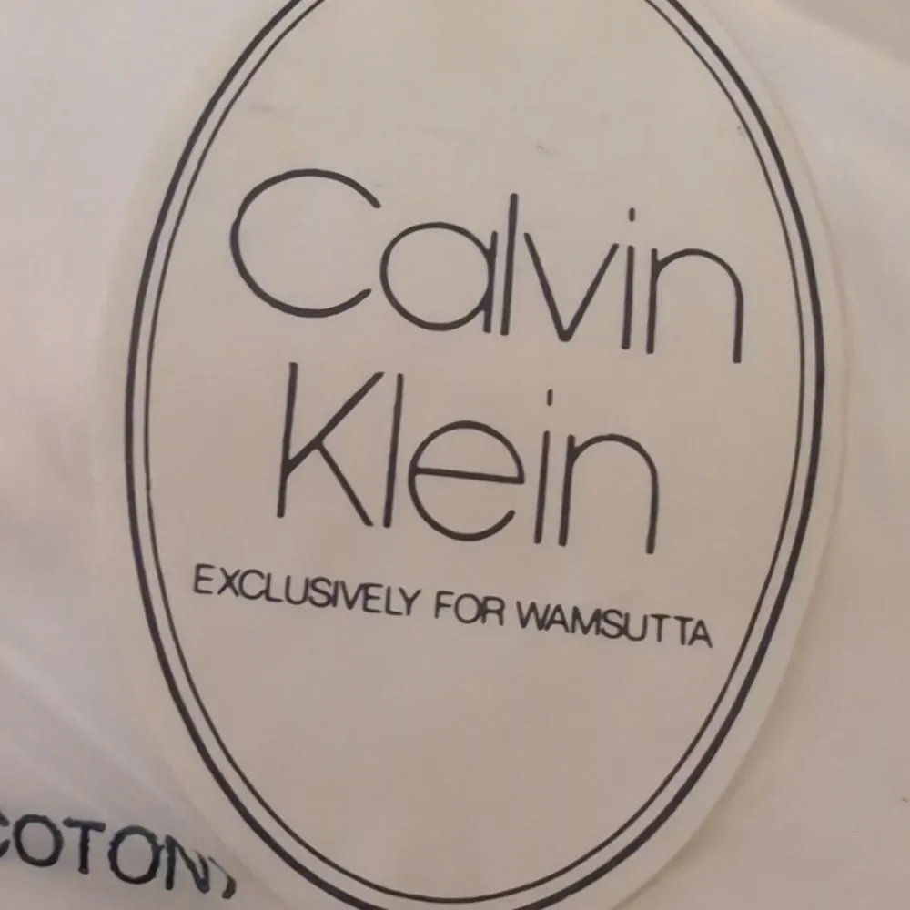Vintage Calvin Klein For Wamsutta Clouds Twin Flat Sheet NIP Designer Workshop‎